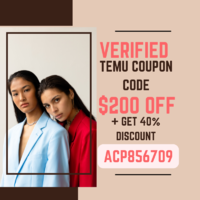 Temu Coupon Code $200 Off [acp856709] + 40% Discount